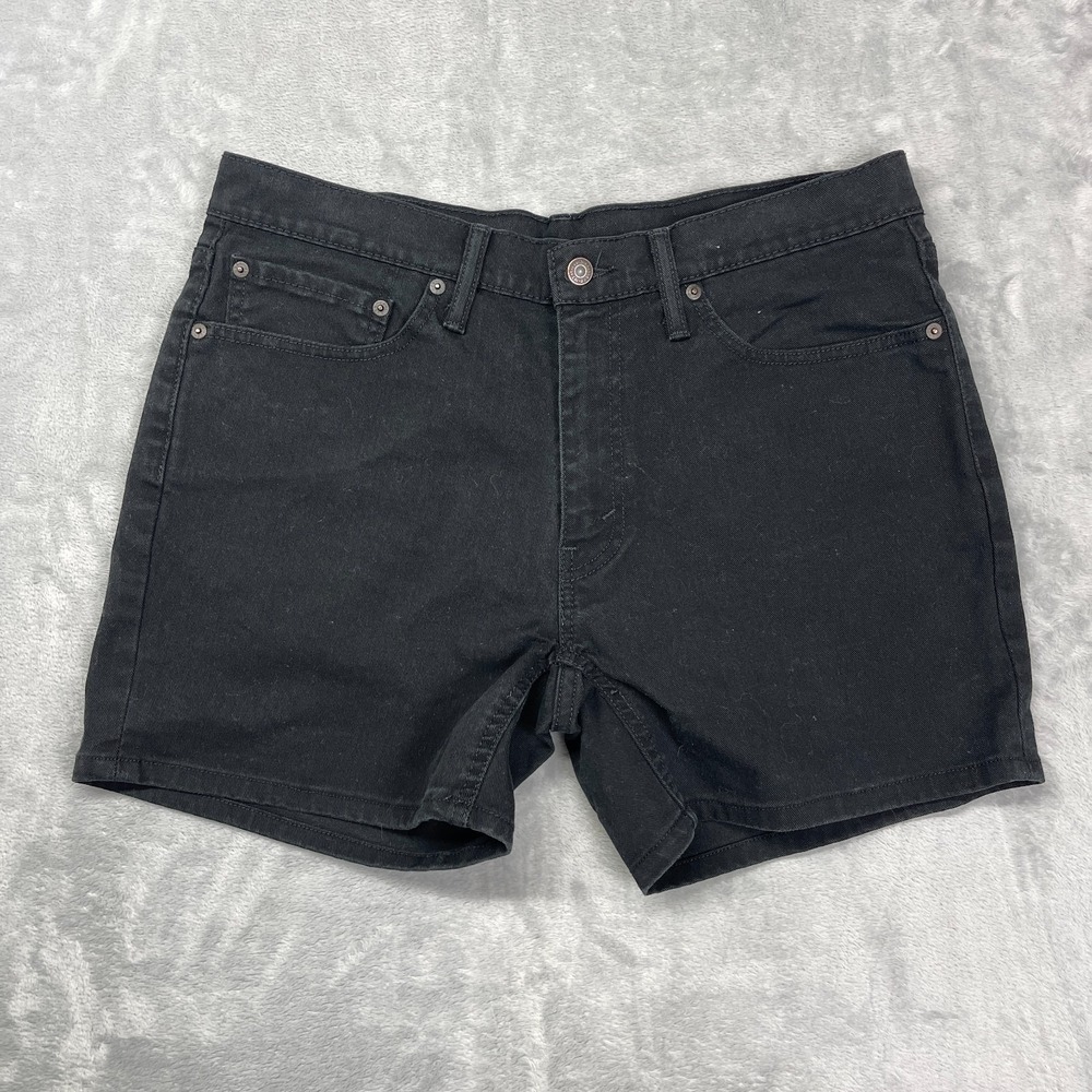 Levi's Black Men's Flat Front Shorts